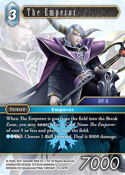 The Emperor 15-027R (Crystal Dominion)