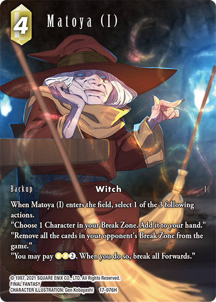 Matoya (I) 17-076H (Rebellion's Call) Full Art