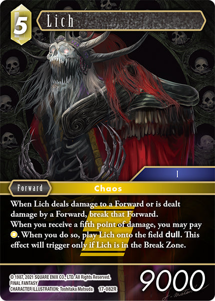 Lich 17-082R (Rebellion's Call)