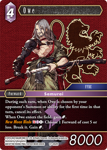 Owe 17-092R (Rebellion's Call)
