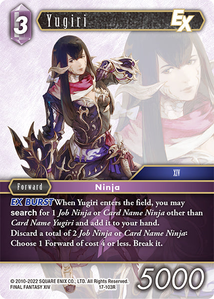 Yugiri 17-103R (Rebellion's Call)