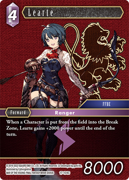 Learte 17-104C (Rebellion's Call)