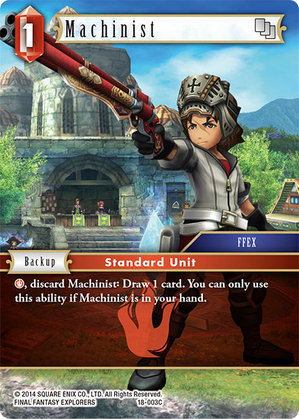 Machinist 18-003C (Resurgence of Power)