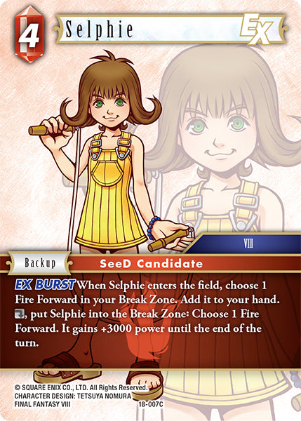 Selphie 18-007C (Resurgence of Power)