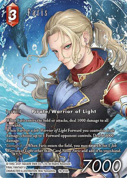 Faris 18-012L (Resurgence of Power) Full Art