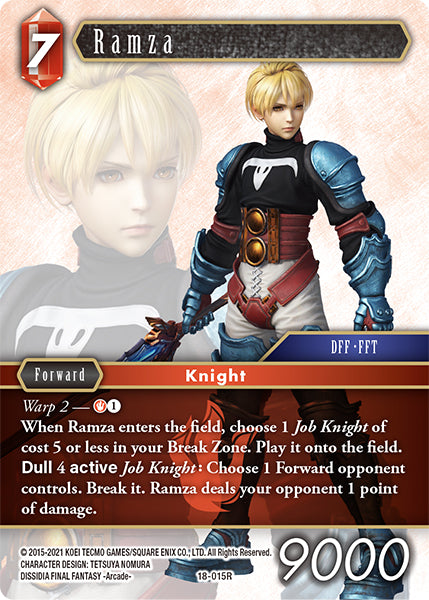 Ramza 18-015R (Resurgence of Power)