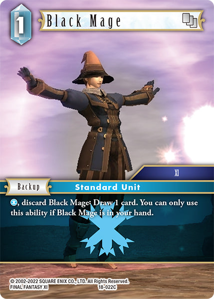 Black Mage 18-022C (Resurgence of Power)