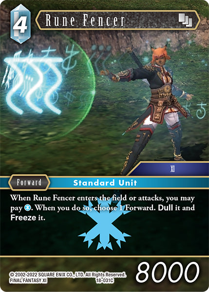 Rune Fencer 18-031C (Resurgence of Power)