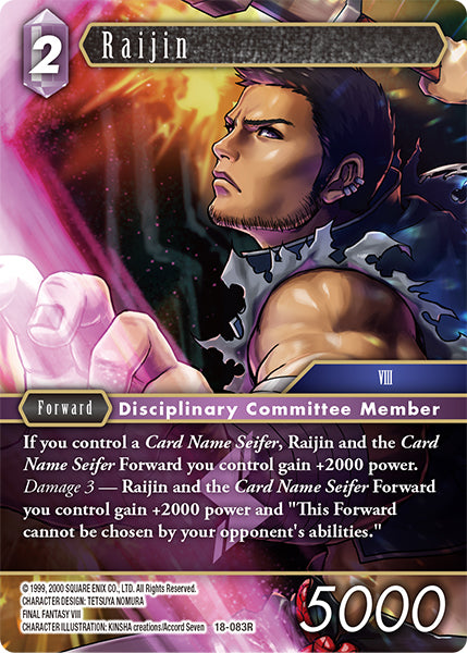 Raijin 18-083R (Resurgence of Power)