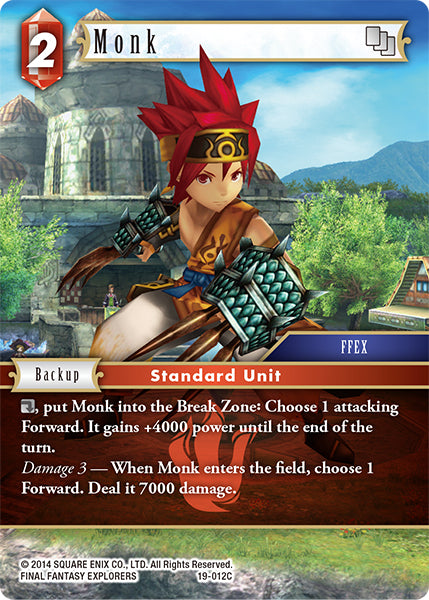 Monk 19-012C (From Nightmares)