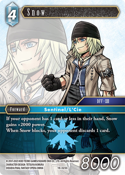 Snow 19-023C (From Nightmares)