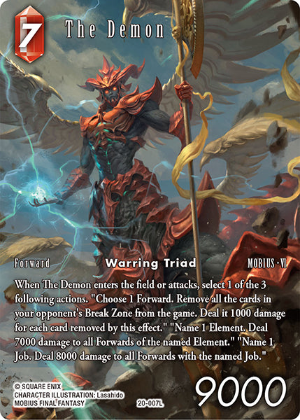 The Demon 20-007L (Dawn of Heroes) Full Art