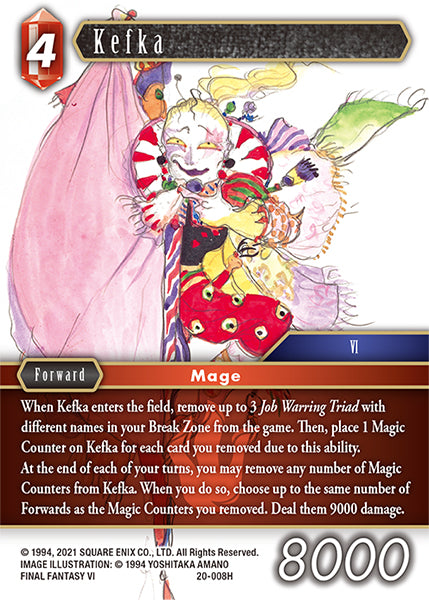 Kefka 20-008H (Dawn of Heroes)