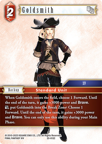 Goldsmith 20-012C (Dawn of Heroes)