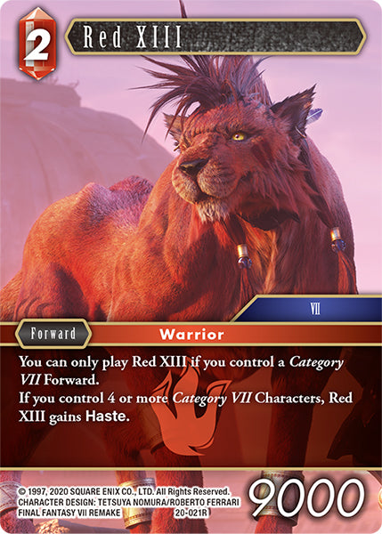 Red XIII 20-021R (Dawn of Heroes)