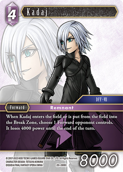 Kadaj 20-089C(Dawn of Heroes)