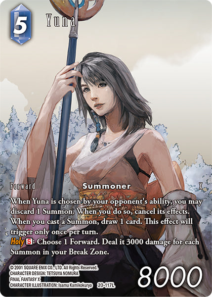 Yuna 20-117L (Dawn of Heroes) Full Art