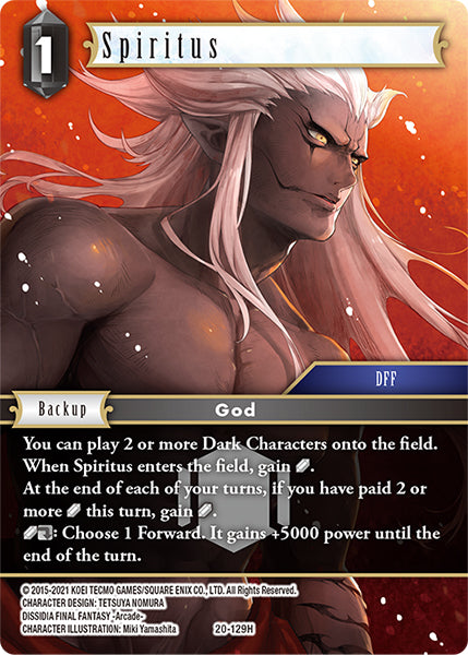 Spiritus 20-129H (Dawn of Heroes)