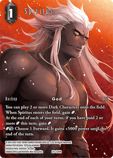 Spiritus 20-129H (Dawn of Heroes) Full Art