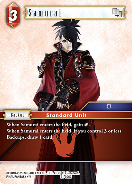 Samurai 21-006C (Beyond Destiny)