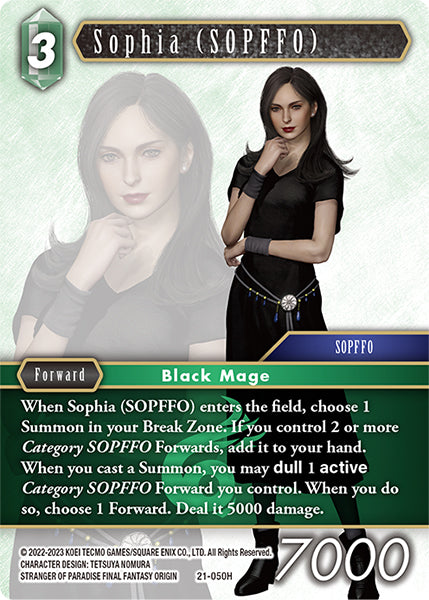 Sophia (SOPFFO) 21-050H (Beyond Destiny)