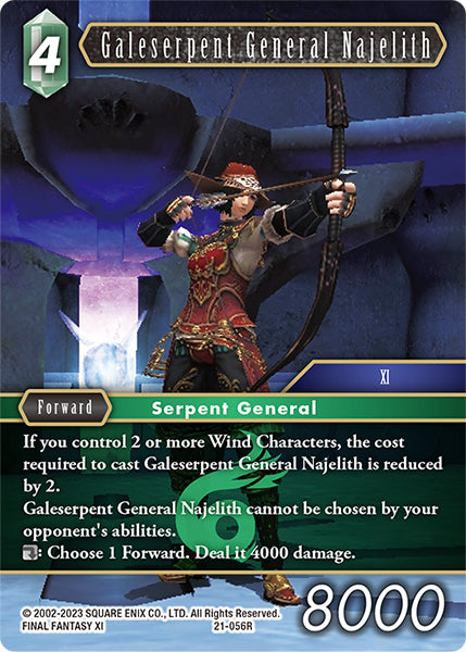 Galeserpent General Najelith 21-056R (Beyond Destiny)