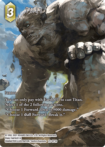 Titan 21-071H (Beyond Destiny) Full Art