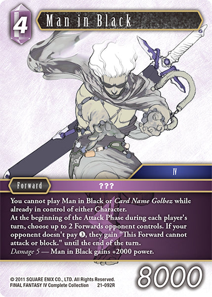 Man in Black 21-092R (Beyond Destiny)