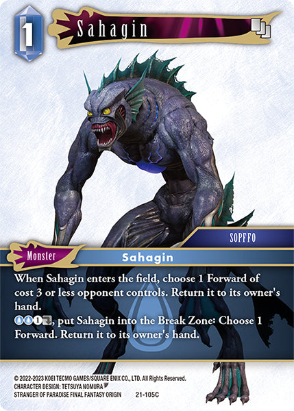 Sahagin 21-105C (Beyond Destiny)