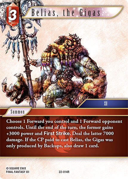 Belias, the Gigas 22-014R (Hidden Hope)