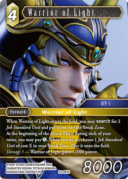 Warrior of Light 23-061H (Hidden Trials)