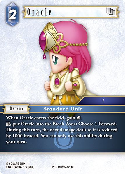 Oracle 23-111C/15-123C (Hidden Trials)