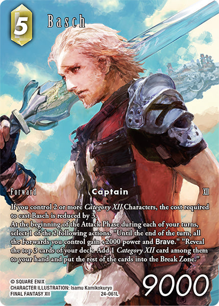 Basch 24-061L (Hidden Legends) Full Art
