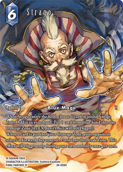 Strago 24-098H (Hidden Legends) Full Art