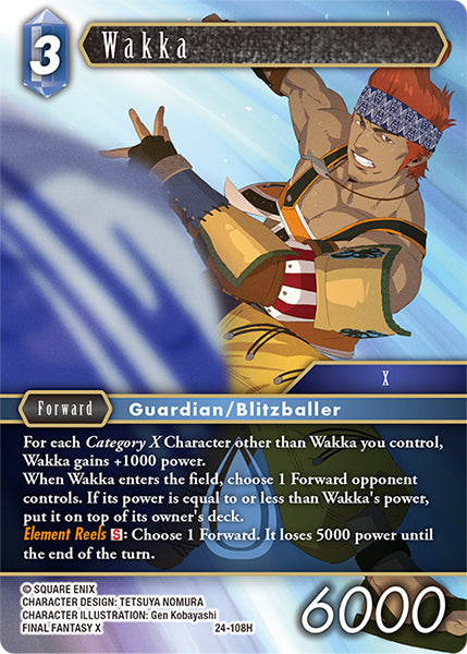Wakka 24-108H (Hidden Legends)
