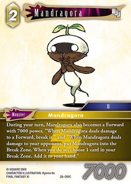 Mandragora 26-080C (Gunslinger in the Abyss)