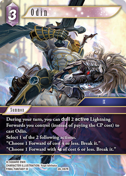 Odin 26-087R (Gunslinger in the Abyss)
