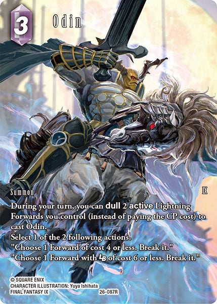 Odin 26-087R (Gunslinger in the Abyss) Full Art