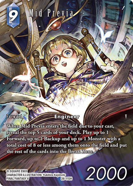 Mid Previa 26-115H (Gunslinger in the Abyss) Full Art