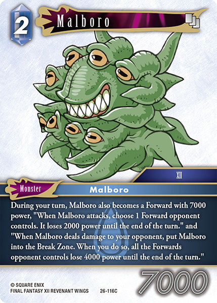 Malboro 26-116C (Gunslinger in the Abyss)