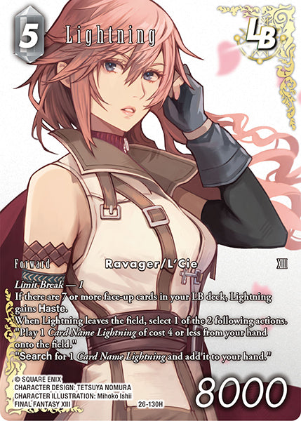 Lightning 26-130H (Gunslinger in the Abyss) Full Art