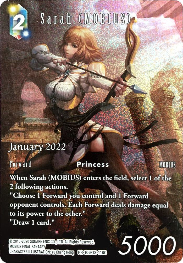 Sarah PR-106/13-118C (Promo) Full art