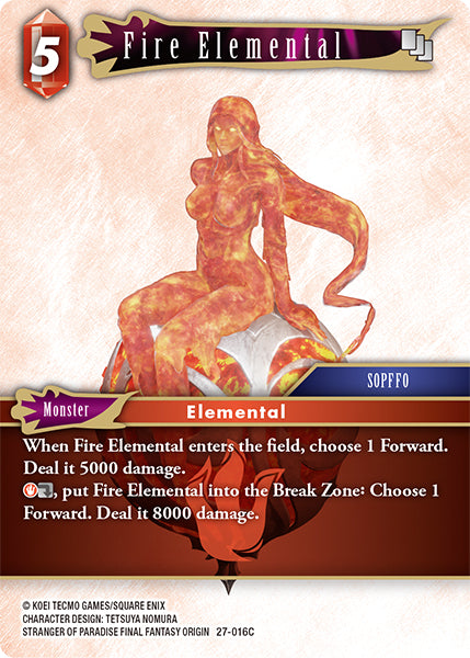 Fire Elemental (27-016C) (Journey of Discovery)