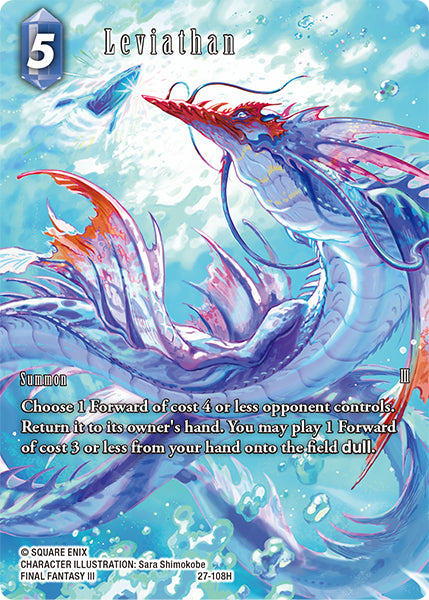 Leviathan (27-108H) Full Art (Journey of Discovery)