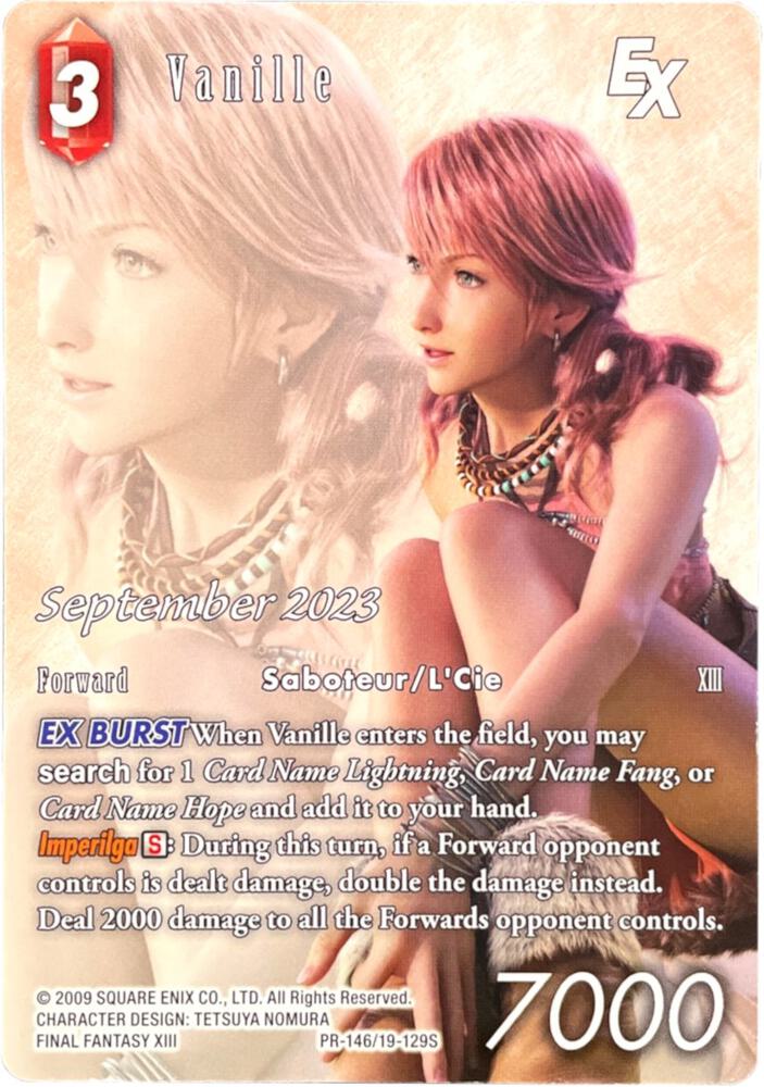 Vanille PR-146/19-129S (Promo) Full art