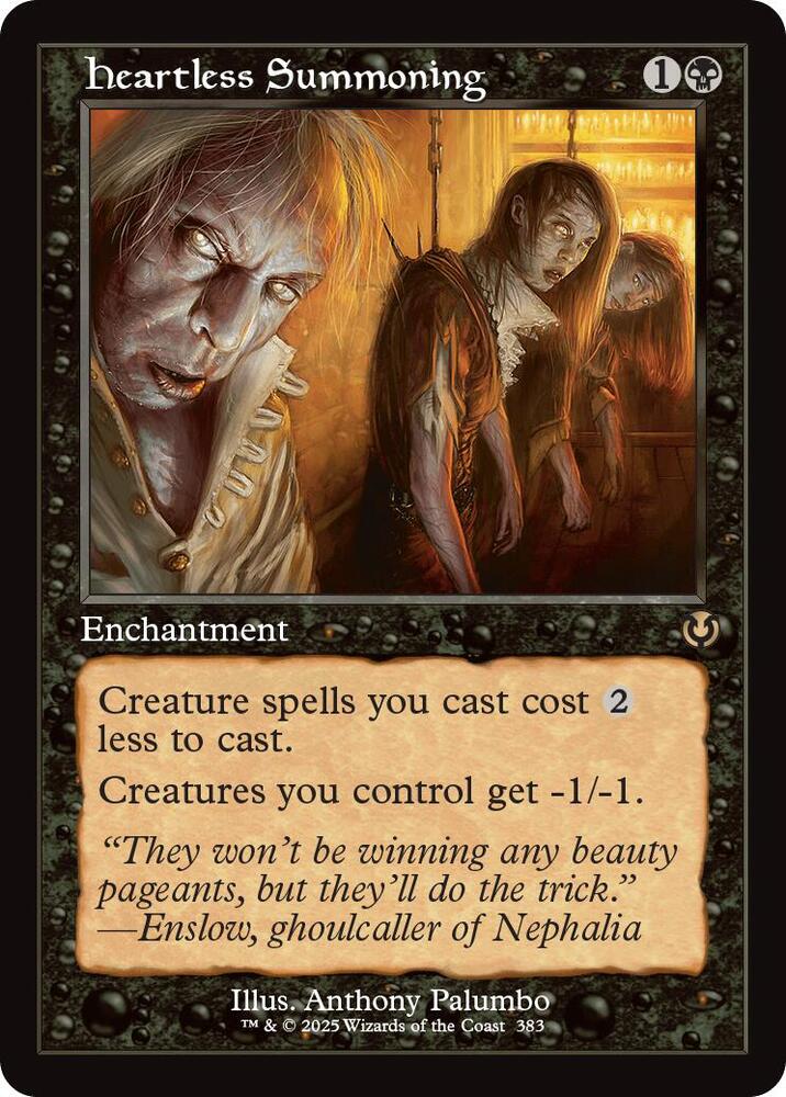 Heartless Summoning (Retro Frame) (INR) - 383