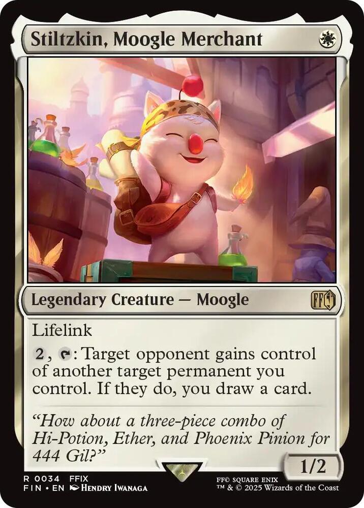 Stiltzkin, Moogle Merchant (FIN) - 034