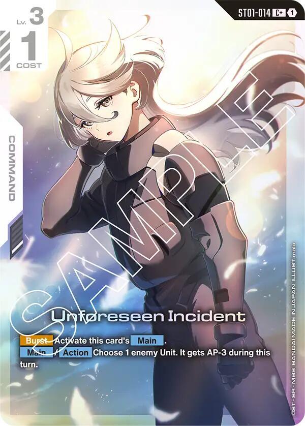 Unforseen Incident ST01-014 C+