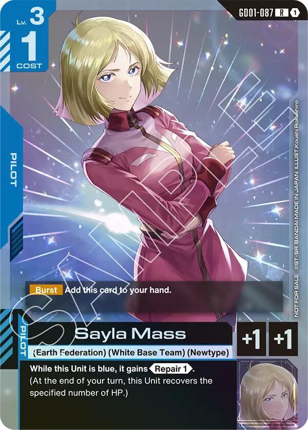 Sayla Mass (Store Tournament Participant Pack 01) GD01-087