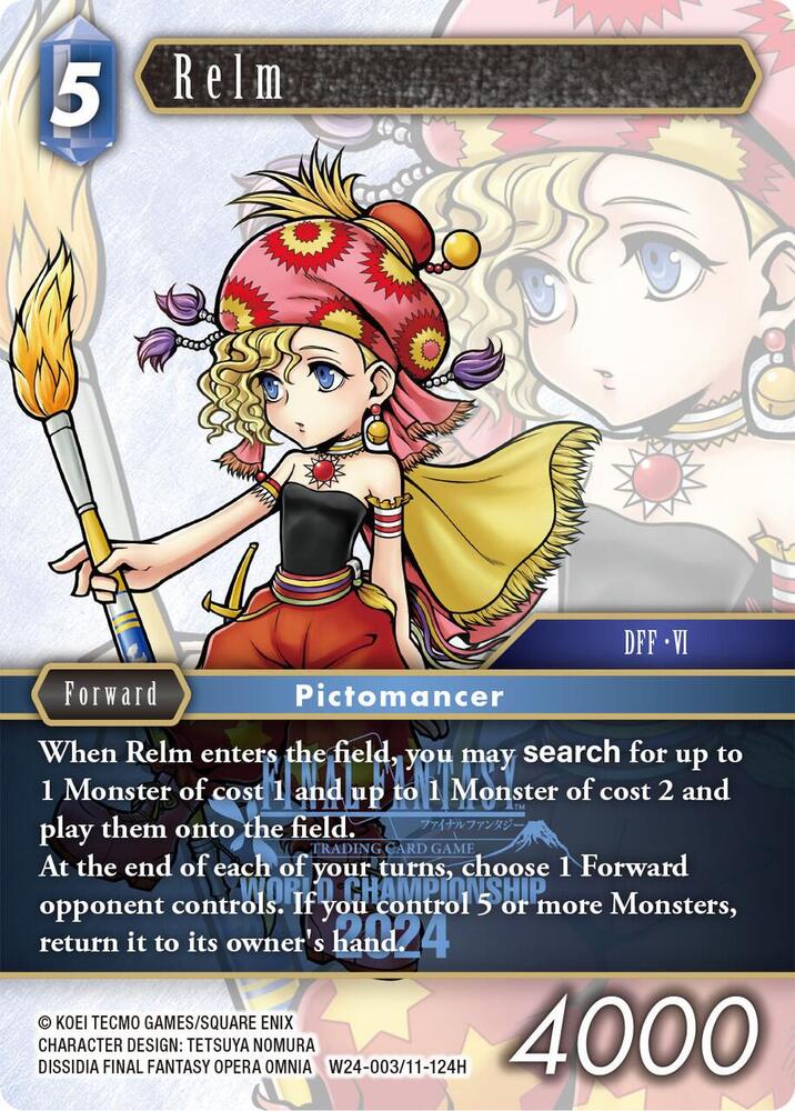 Relm - World Champion Decks 2024 (W24)